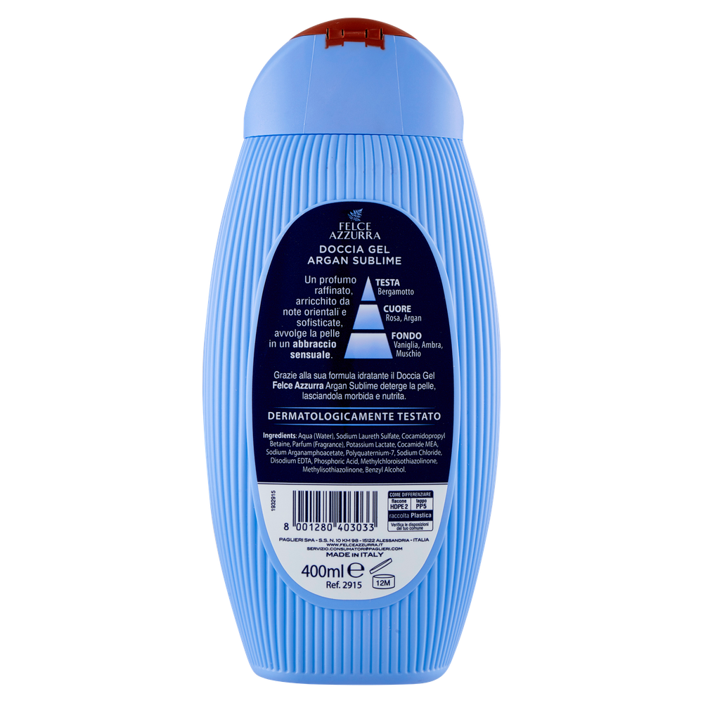 Doccia Gel Argan Sublime Felce Azzurra - Foto 3