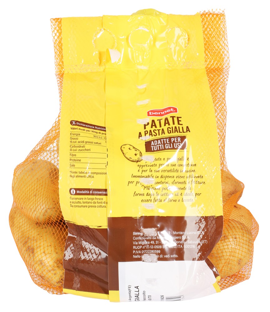 Patate A Pasta Gialla Rete Bennet - Foto 2