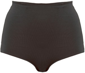 Slip Donna Maxi Modal Cuciture Invisibili M Nero Delinea - Foto 1