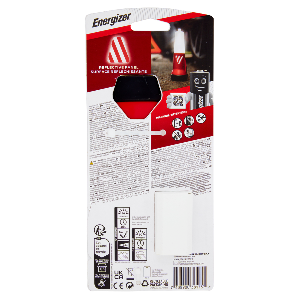 Torcia Lantern 2 In 1 + 2 Pile Aa Energizer - Foto 3