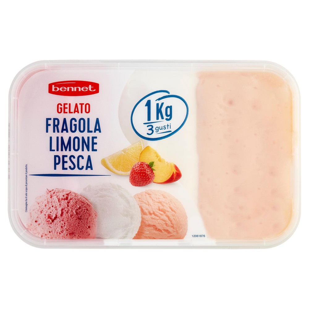 Gelato Fragola,Limone E Pesca Bennet - Foto 1