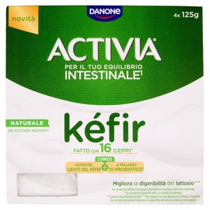 Activia Kefir Bianco 125x4 - Foto 1