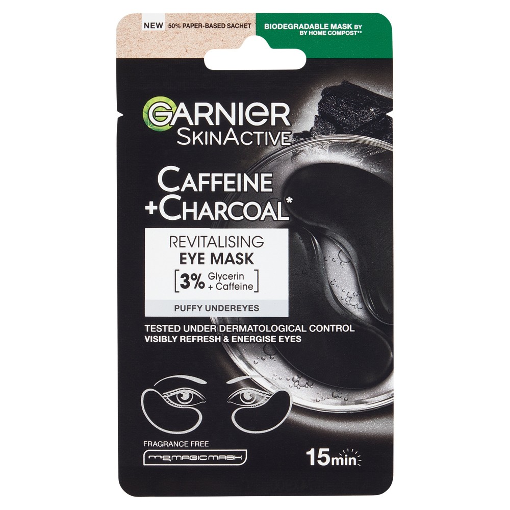 Maschera Occhi Charcoal Garnier - Foto 1