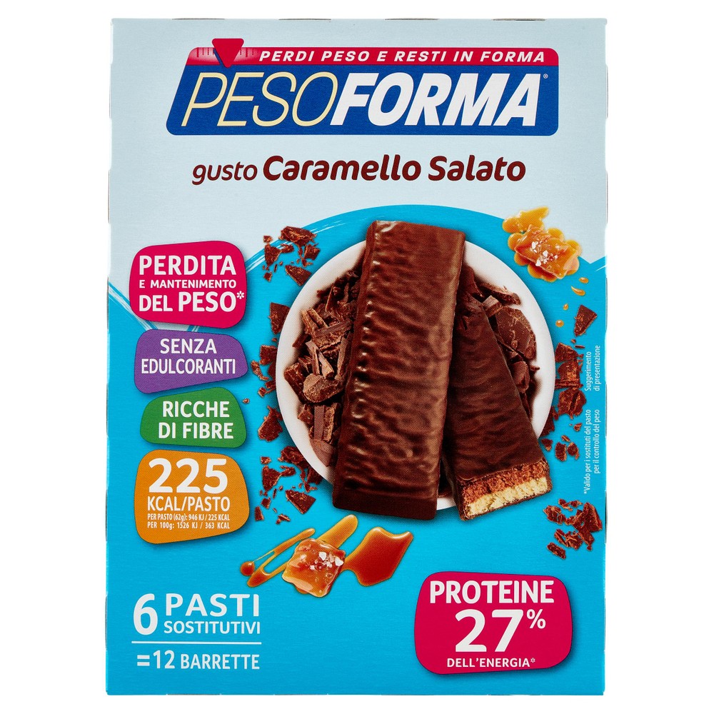 Pesoforma Barrette Gusto Caramello Salato - Foto 1