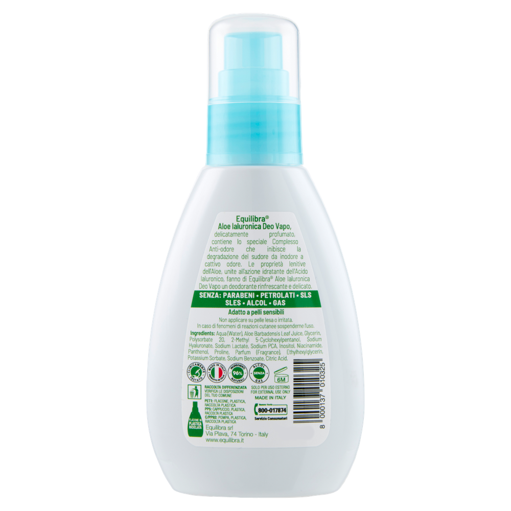 Deodorante Aloe Vapo Equilibra - Foto 3