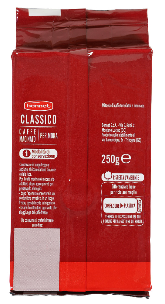 Caffe' Macinato Moka Classico Bennet - Foto 3