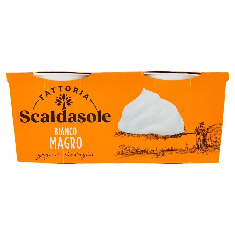 Yogurt Biologico Bianco Magro Scaldasole X2 - Foto 1