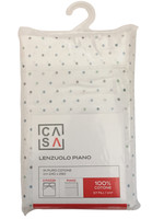 Lenzuolo Piano Stampa Pois 2 piazze Cm 240 x 290 Beige Casa Lenzuolo Piano Stampa Pois 2 piazze Cm 240 x 290 Beige Casa