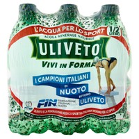 Acqua Effervescente Naturale Uliveto 6 X L 0,5