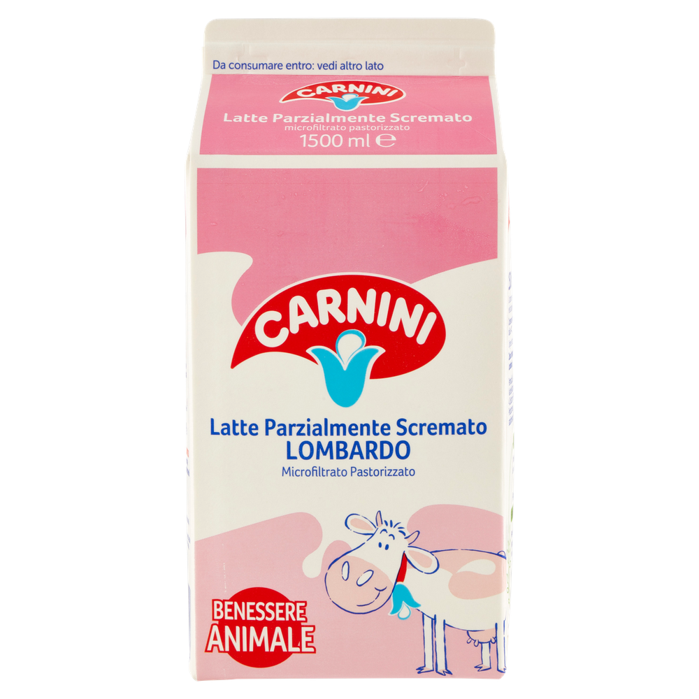 Latte Fresco Parzialmente Scremato Carnini - Foto 3