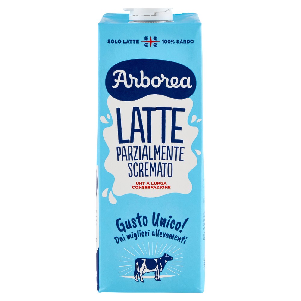 Latte Uht Parzialmente Scremato Arborea - Foto 1