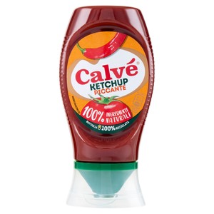 Ketchup Hot Top Down 250 Ml Calvé - Foto 1