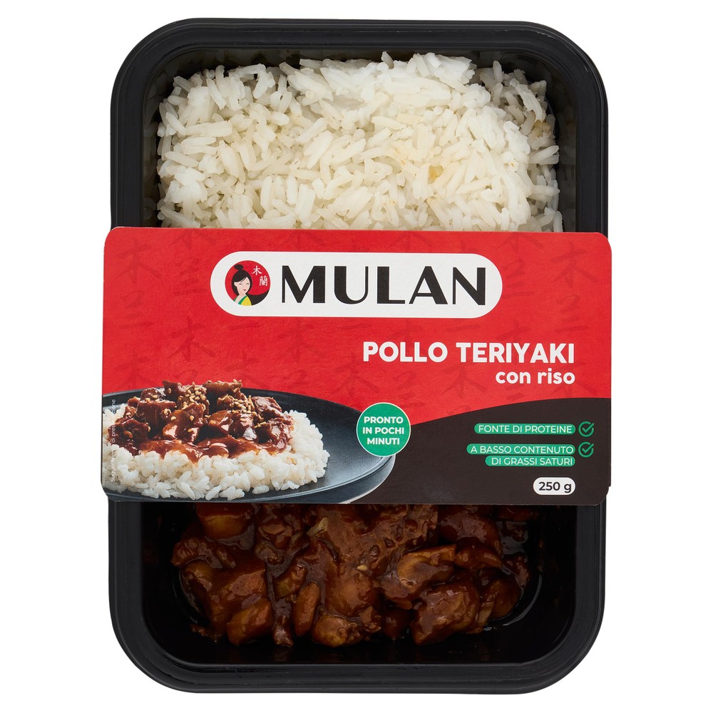 Pollo Teriyaki Con Riso Mulan - Foto 1