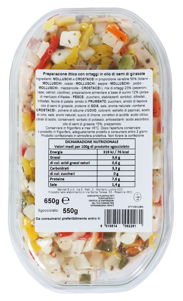 Insalata Di Mare Con Verdure Bennet - Foto 3