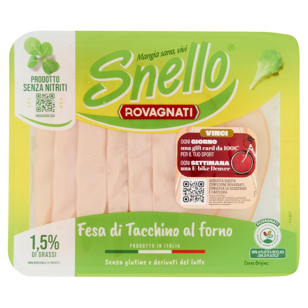 Fesa Di Tacchino Al Forno Snello Rovagnati - Foto 1