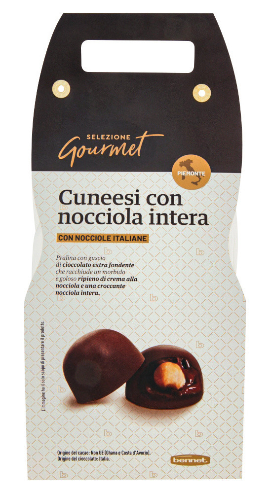 Cioccolatini Cuneesi Con Nocciola Intera Selezione Bennet Gourmet - Foto 1