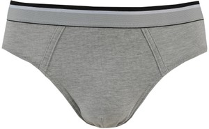 Slip Uomo Elastico Parlato Con Riga XXL Grigio Melange Delinea - Foto 1