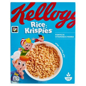 Cereali Rice Krispies Con Riso Soffiato, Vitamine E Ferro Kellogg's - Foto 1