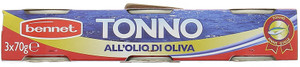 Tonno In Olio D'oliva 3x70g Bennet - Foto 3