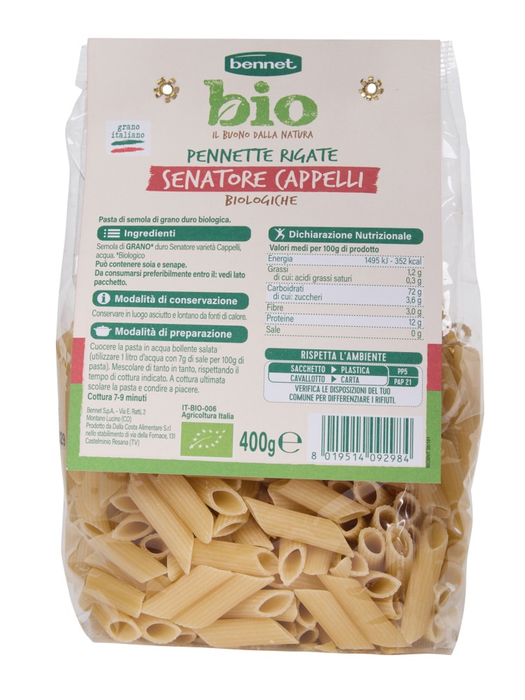 Pennette Rigate Senatore Capelli Bennet Bio - Foto 3
