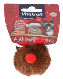 Pallina Renna Natalizia Per Gatto Vitakraft - Foto 1