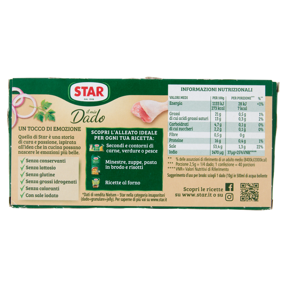 Dado Delicato 10x10g Star - Foto 3