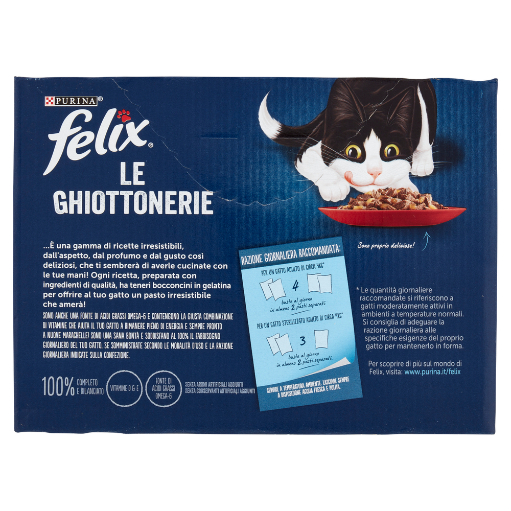 Alimento Umido Gatti Felix Le Ghiottonerie Selezioni Deliziose - Foto 3