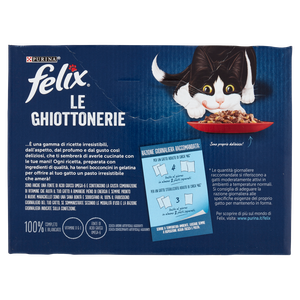 Alimento Umido Gatti Felix Le Ghiottonerie Selezioni Deliziose - Foto 3