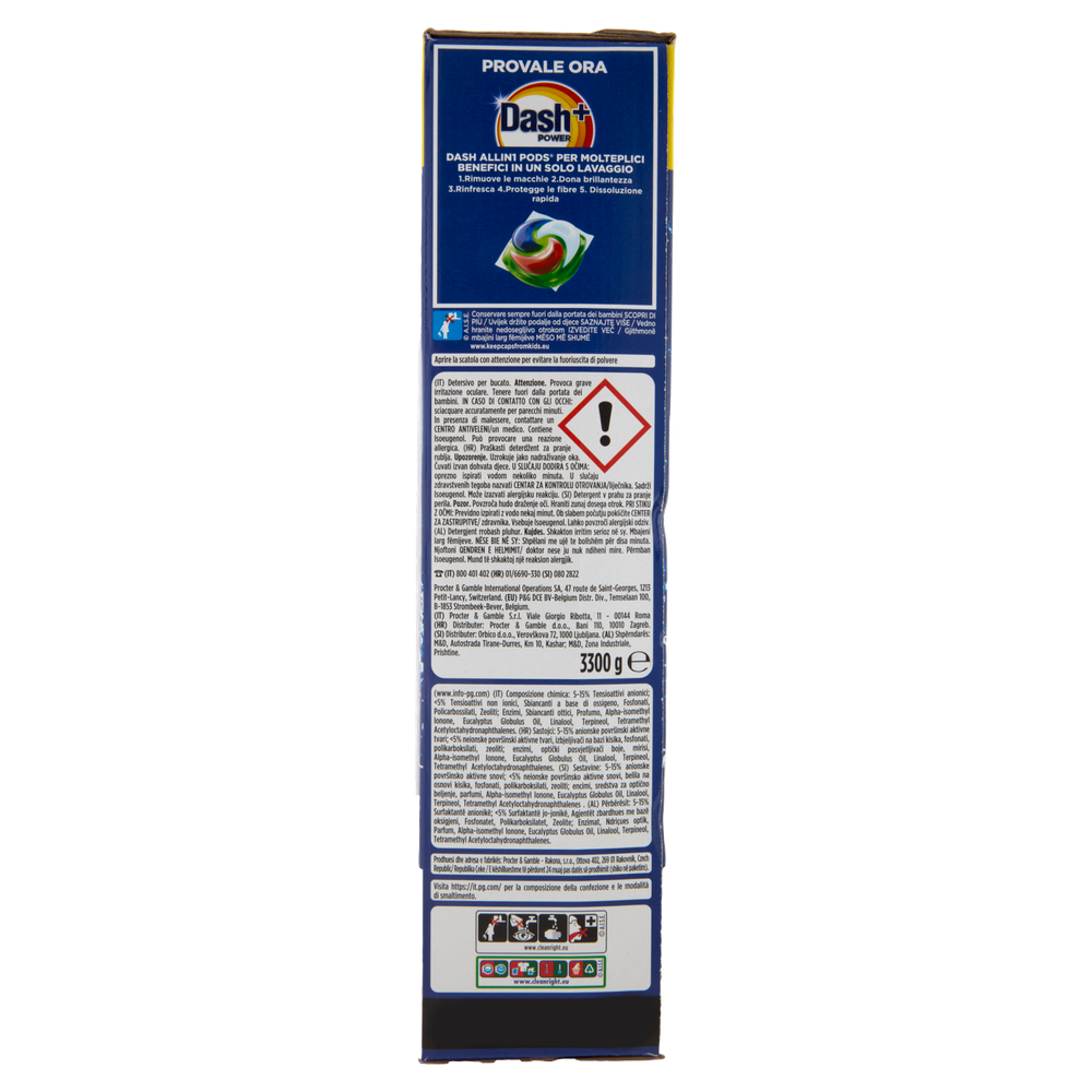 Detersivo Lavatrice In Polvere, Tecnologia Anti-Residui, 66 Lavaggi - Foto 2