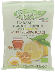 Caramelle Biologiche Limone Miele E Pappa Reale Serra