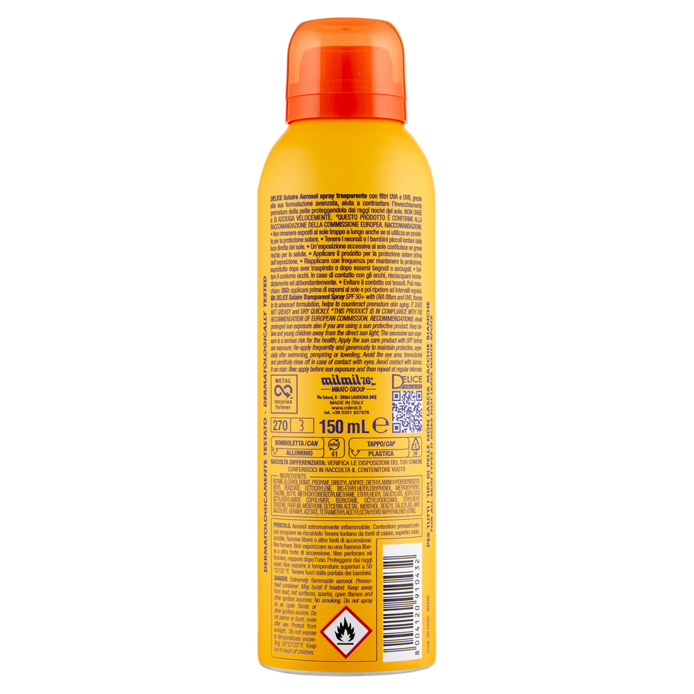 Spray Solare Invisible F.P.50+ Delice - Foto 3