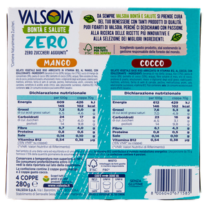 4 Coppe Mango-Cocco Zero Zuccheri Valsoia - Foto 3