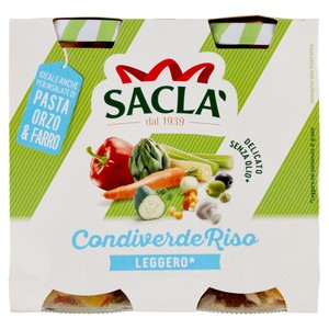 Condiverde Light Riso Sacla' Conf. Da 2 - Foto 1