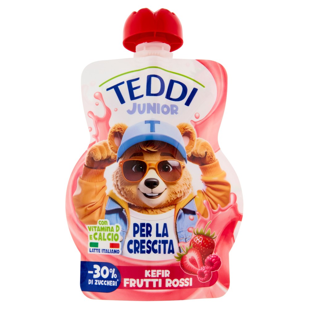 Kefir Frutti Rossi Pouch Teddi - Foto 1