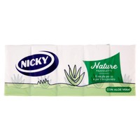 Fazzoletti Nicky Nature Con Aloe Vera 4 Veli Conf. Da 10