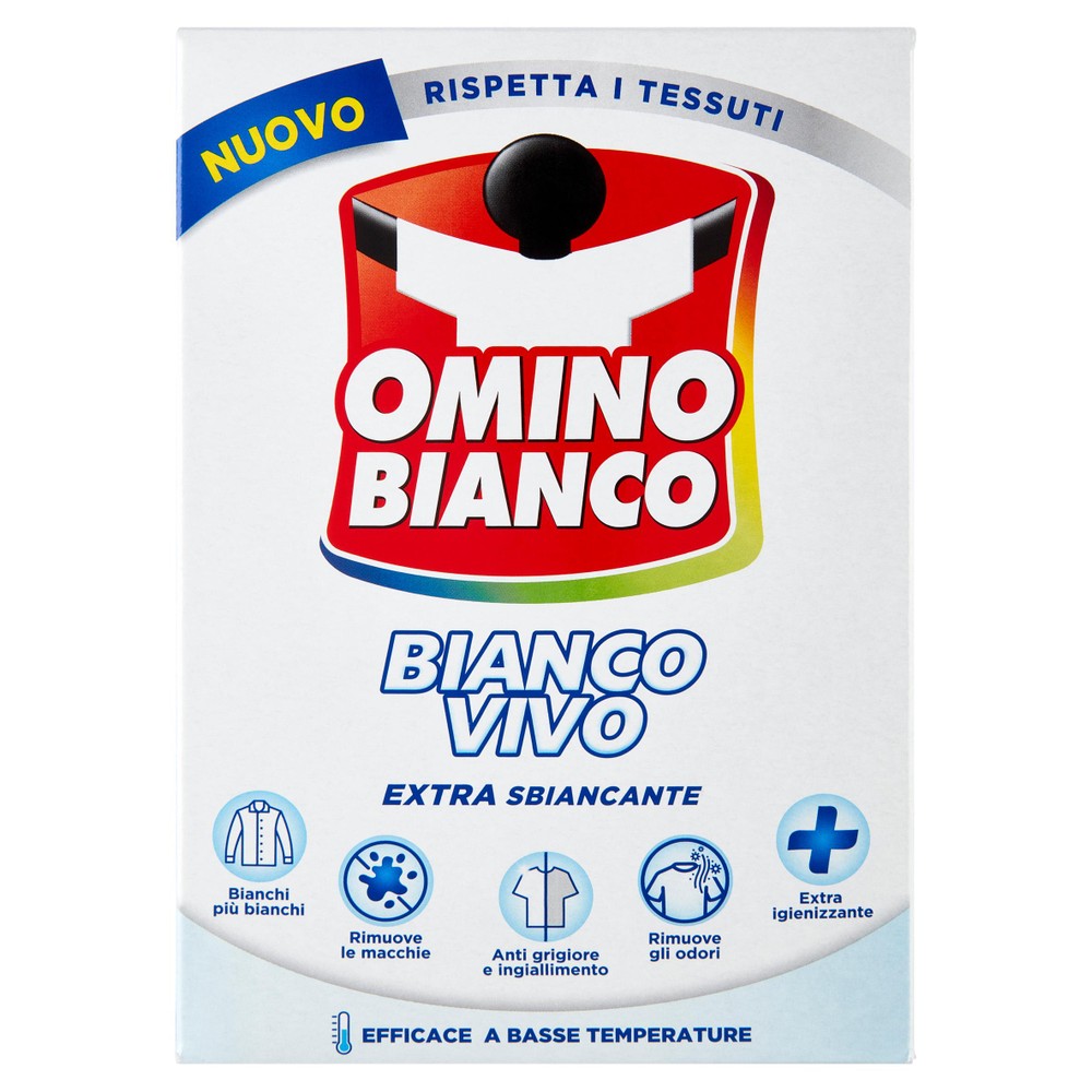 Additivo Sbiancante In Polvere Bianco Vivo Omino Bianco - Foto 1
