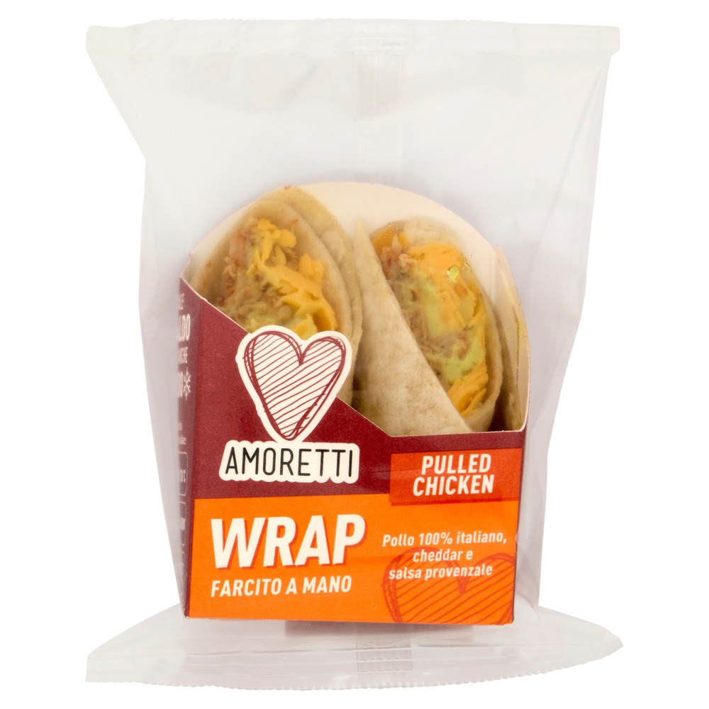 Wrap Pulled Chicken Amoretti - Foto 1