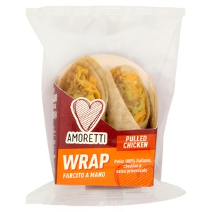 Wrap Pulled Chicken Amoretti - Foto 1