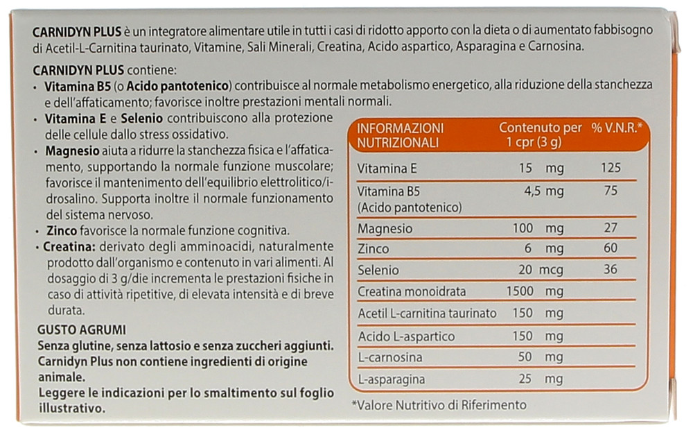 Carnidyn Plus Compresse Masticabili - Foto 3