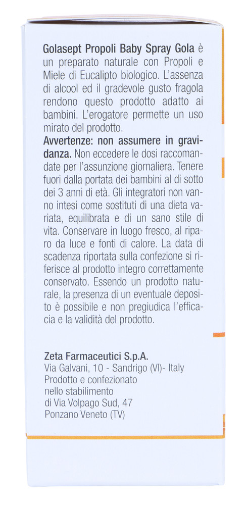Golasept Propoli Baby Spray Gola Gusto Fragola - Foto 2