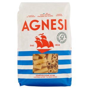 Pasta Tortiglioni N.46 Grano 100% Italiano Agnesi - Foto 1