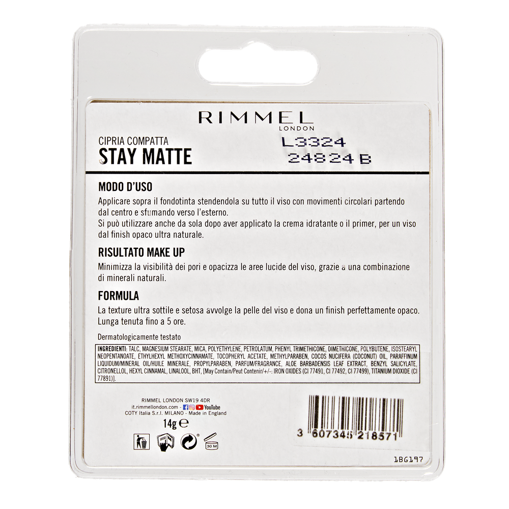 Cipria Compatta Stay Matte 006 - Foto 2