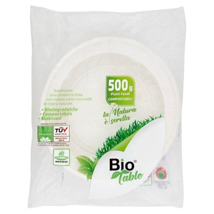 36 Piatti Fondi In Bioplastica Bio Table - Foto 1