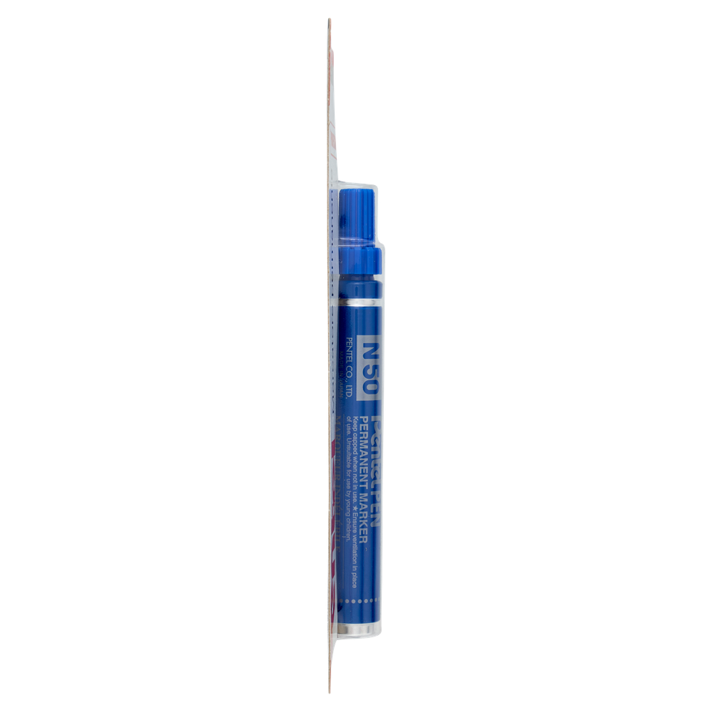 Pentel Marcatore Permanente Professionale Punta 4.3 Mm Blu 1 Pz - Foto 2