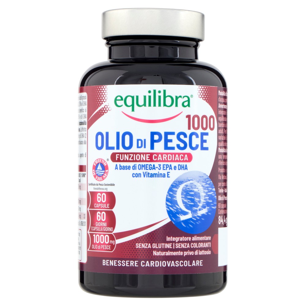 Olio Di Pesce Benessere Cardiovascolare Equilibra - Foto 1