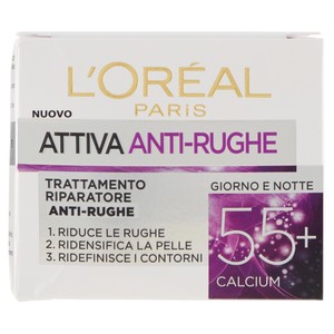 Crema Attiva Anti-Rughe +55 L'oreal Paris - Foto 1