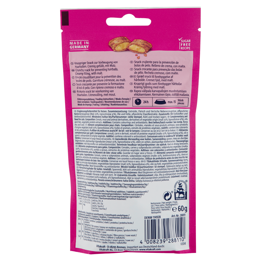 Crispy Crunch Con Ripieno Di Malto Vitakraft - Foto 3