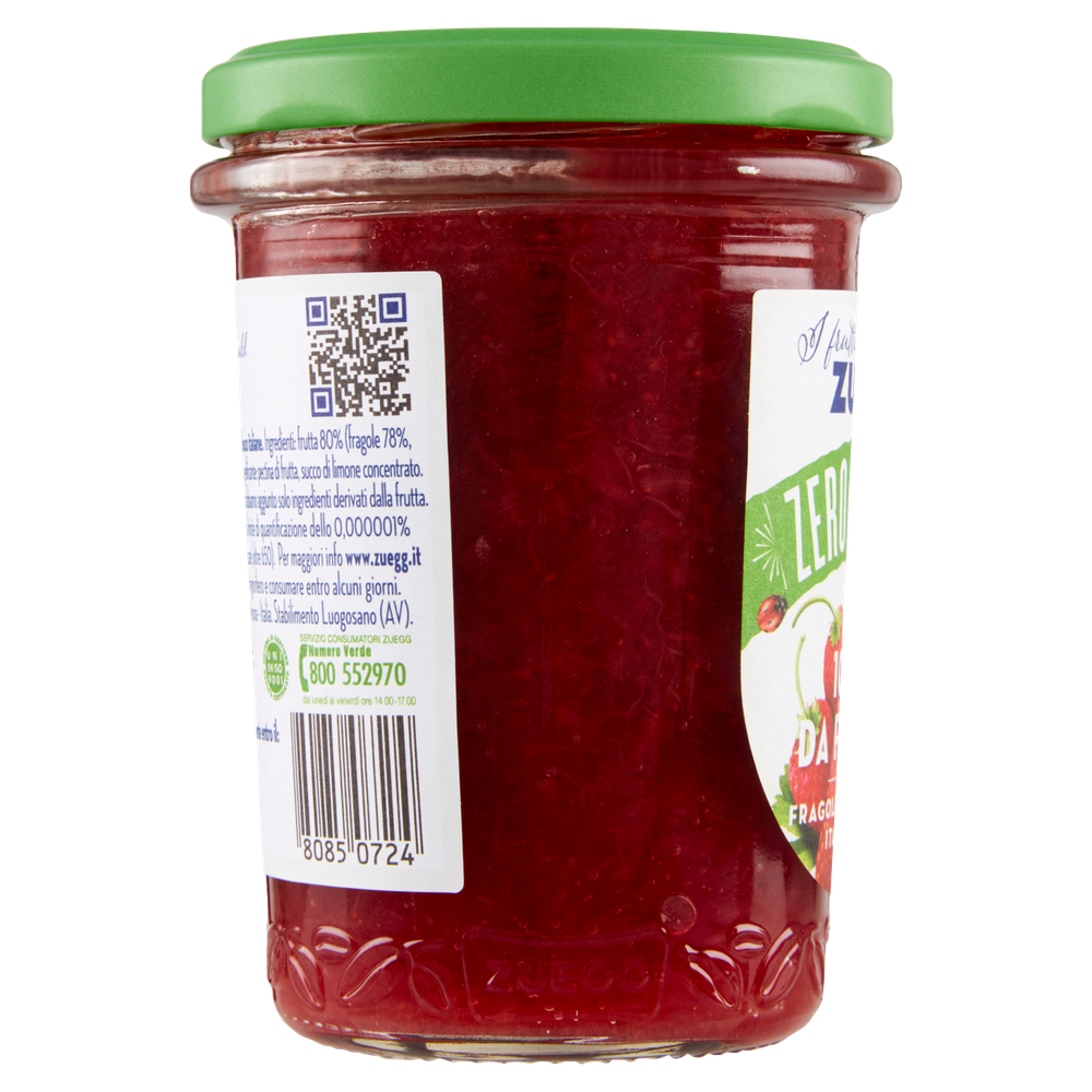 Composta Di Fragole Italiane 100% Da Frutta Zero Residui Zuegg - Foto 2