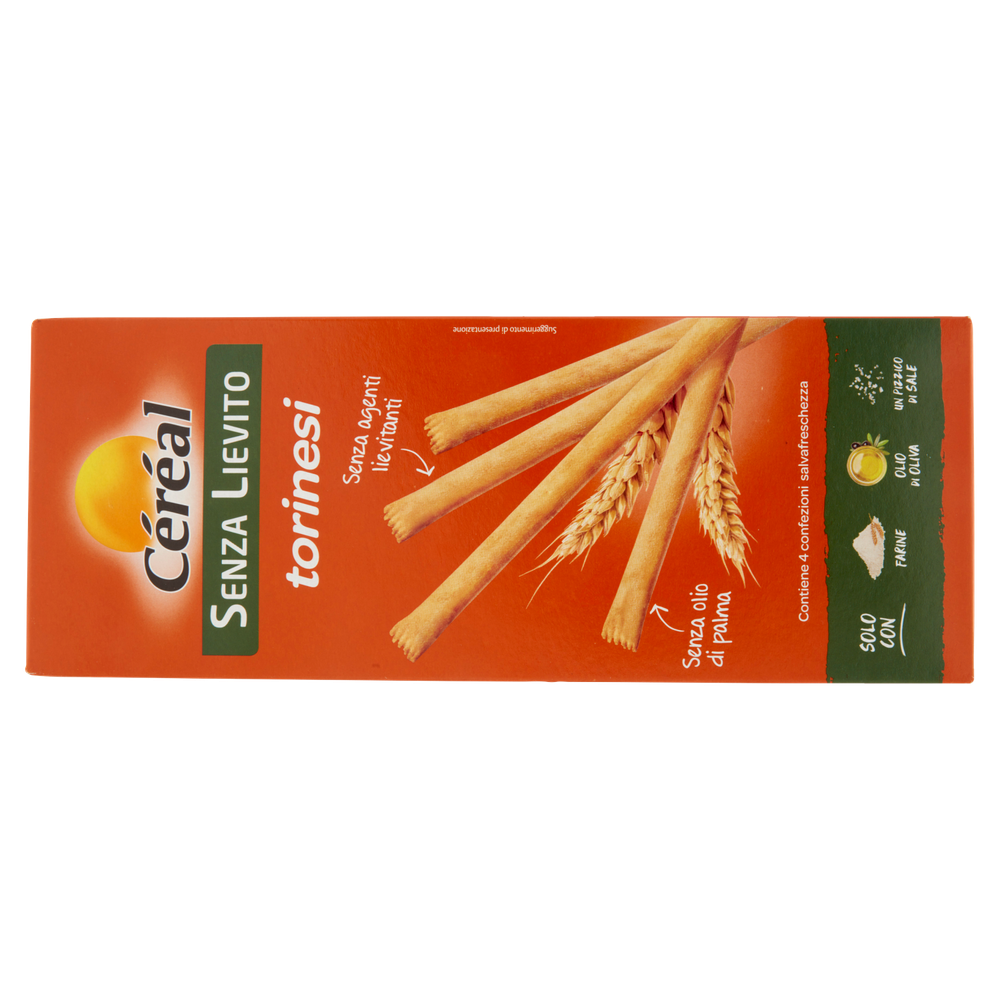 Grissini Torinesi Senza Lievito Cereal - Foto 3