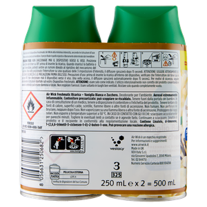Doppia Ricarica Per Dedorante Ambiente Fresh Matic Air Wick Profumazio - Foto 3